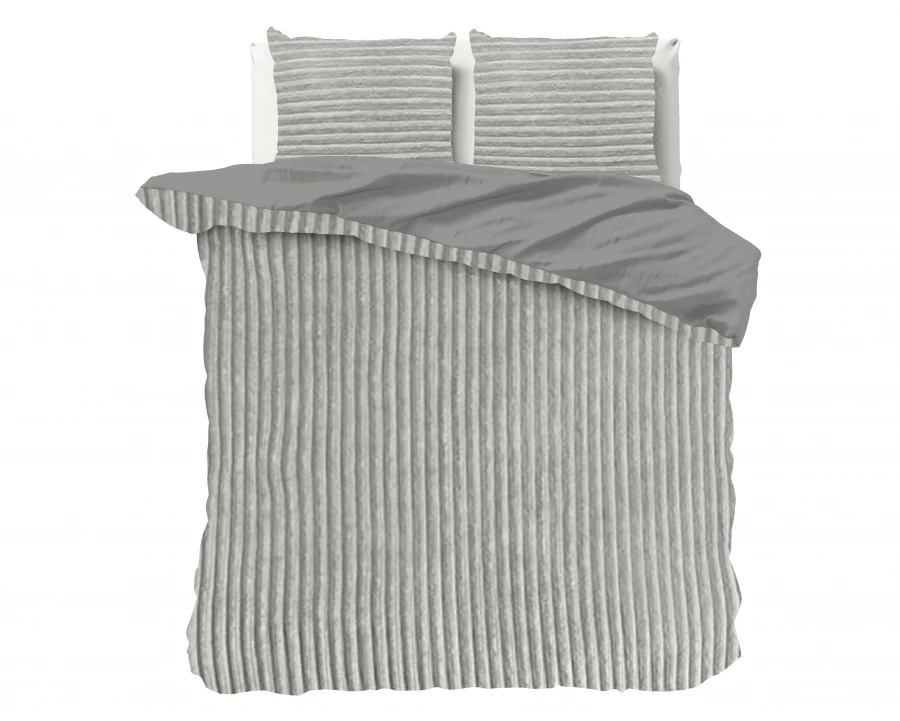 Rib Teddy Grijs