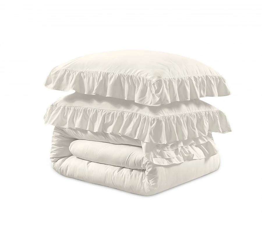 Ruffles Creme