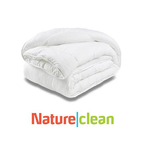 Nature Clean Mono Dekbed -  140x200 cm - Wit