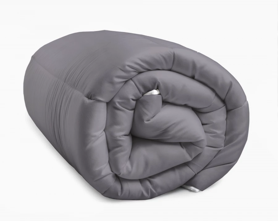All-in one lazy dekbed Zwart/Antraciet  (Dropshipment Verpakking)