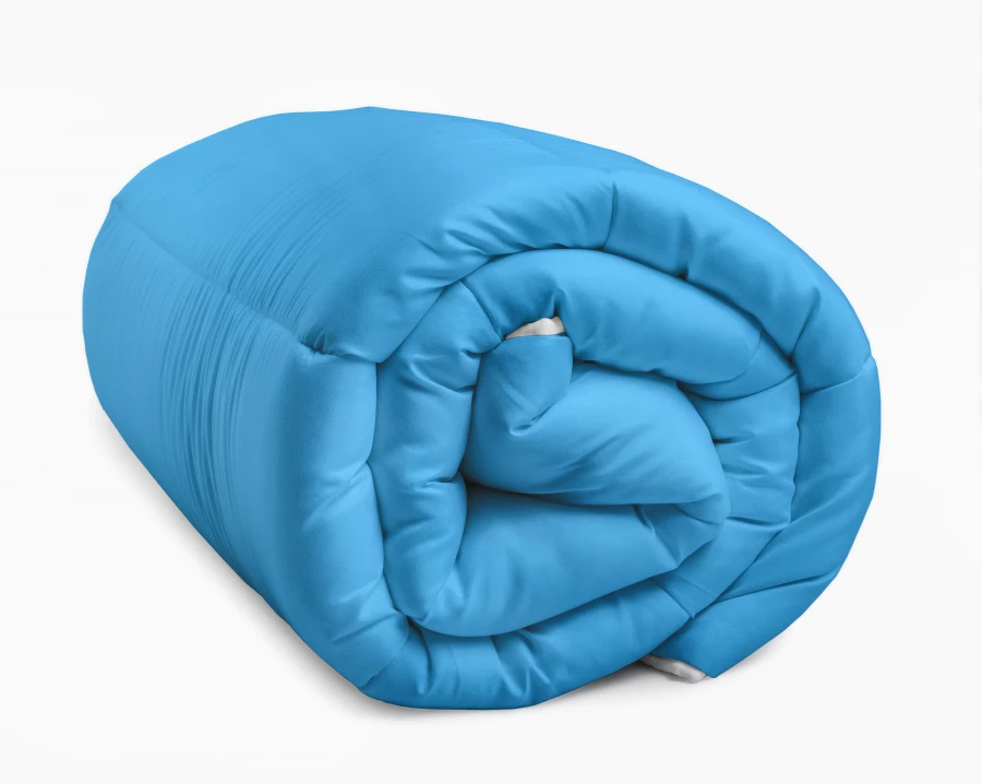 All-in one lazy dekbed Zwart/Blauw (Dropshipment Verpakking)