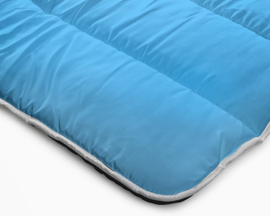 All-in one lazy dekbed Zwart/Blauw (Dropshipment Verpakking)