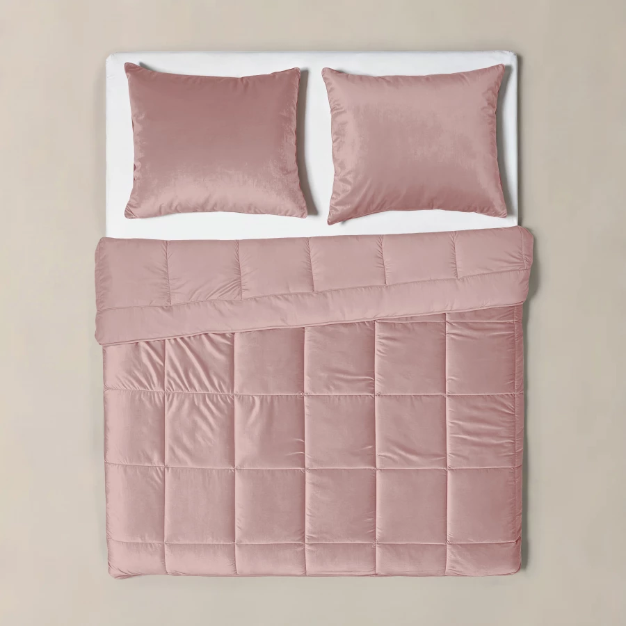 Lazy Velvet Dekbed Oud Roze