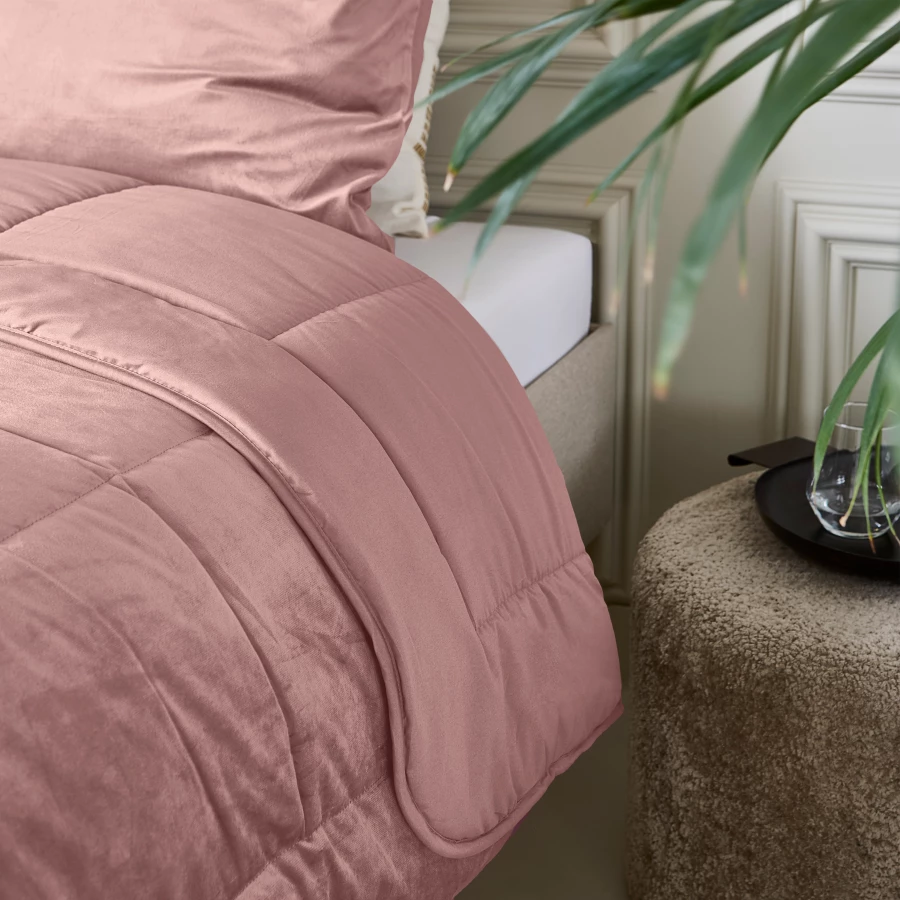 Lazy Velvet Dekbed Oud Roze