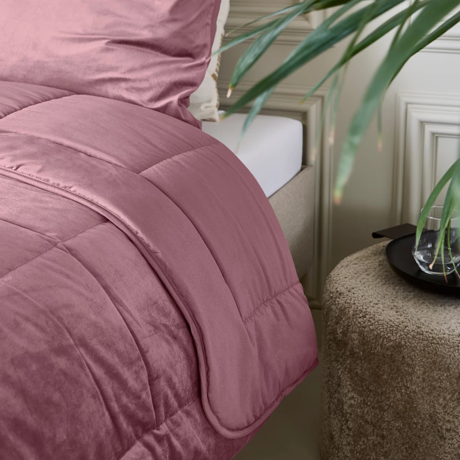 Lazy Velvet Dekbed Oud Roze