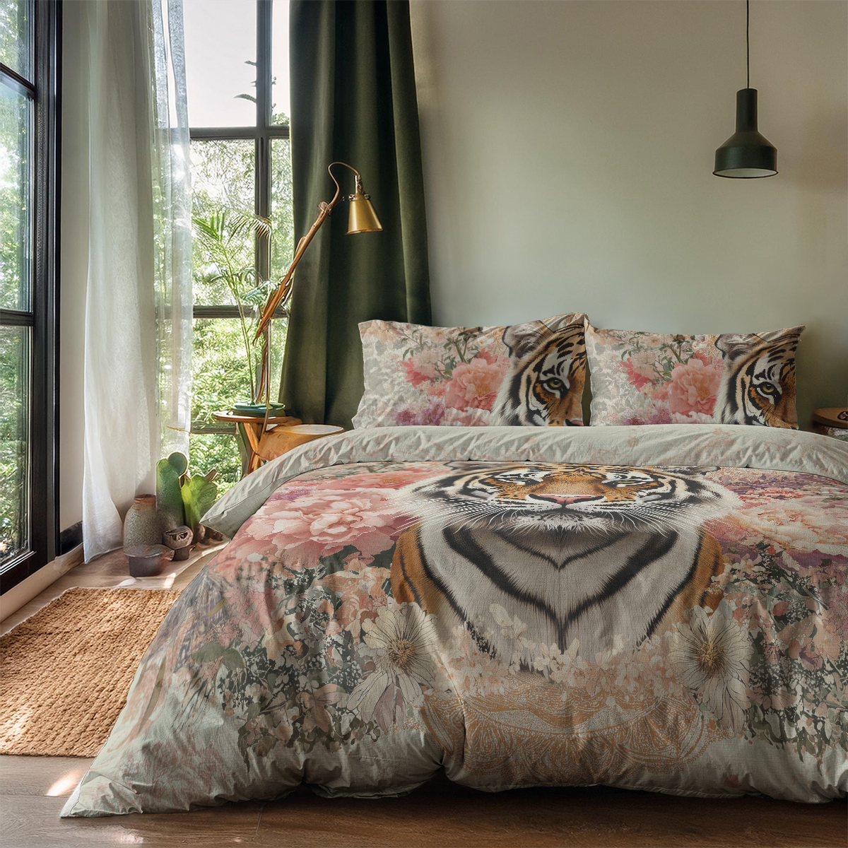 % Microvezel dekbedovertrekset Tigress