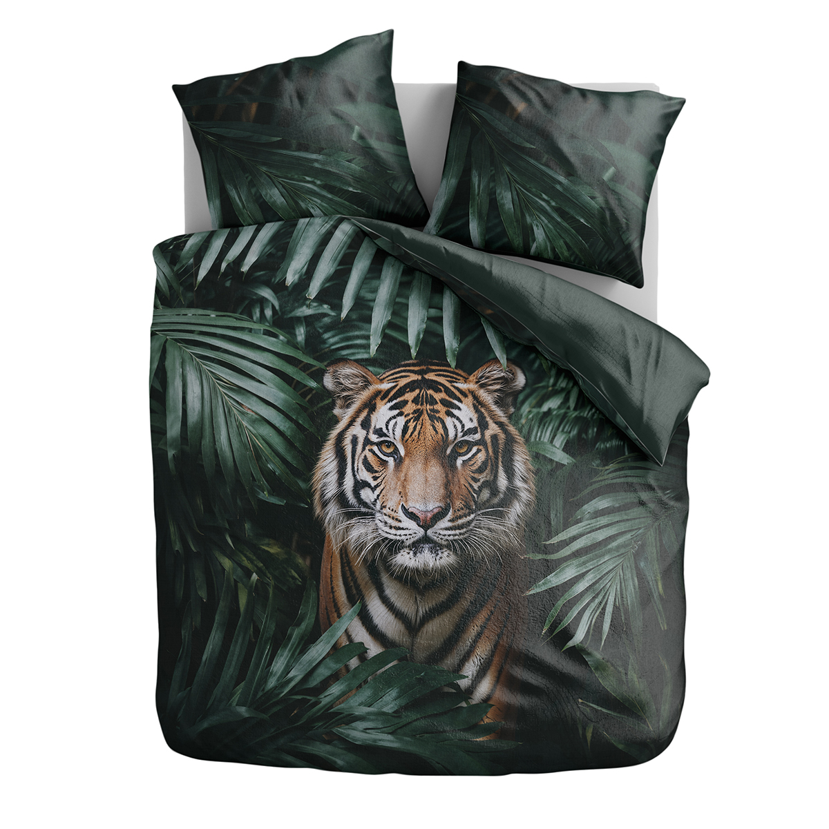 % Microvezel dekbedovertrekset Jungle Majesty Tiger