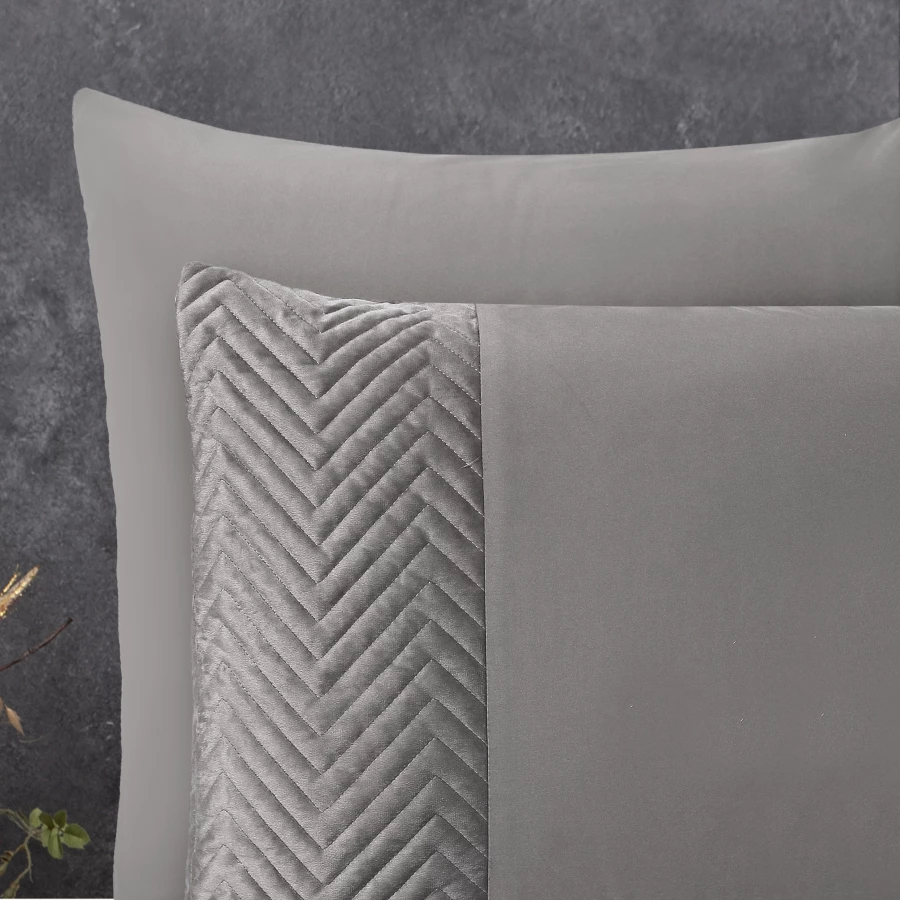 Velvet Crossline Zand/Grijs