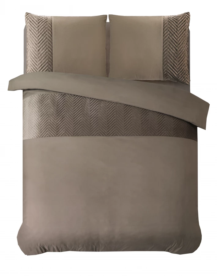 Velvet Crossline Taupe