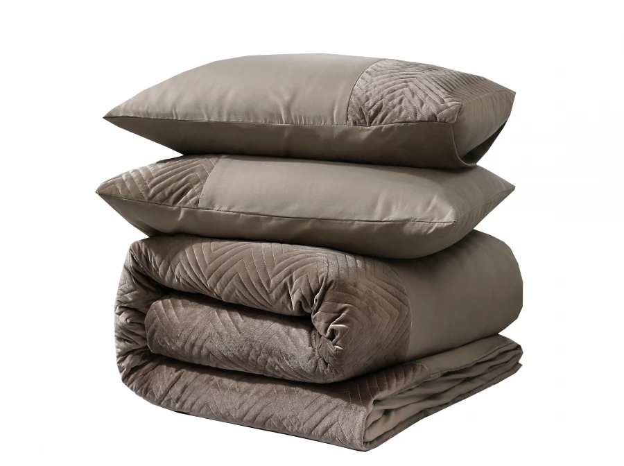 Velvet Crossline Taupe