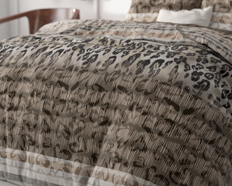 Tiger Leopard Taupe