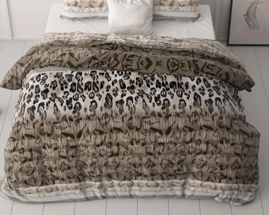 Tiger Leopard Taupe