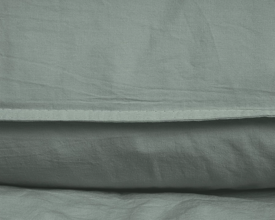 Stone washed Groen