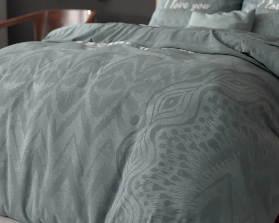 I Love Bed Groen
