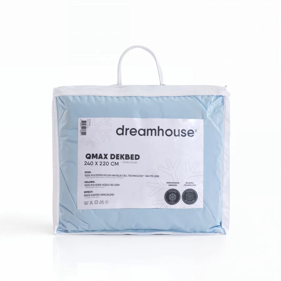 Qmax dekbed Blauw