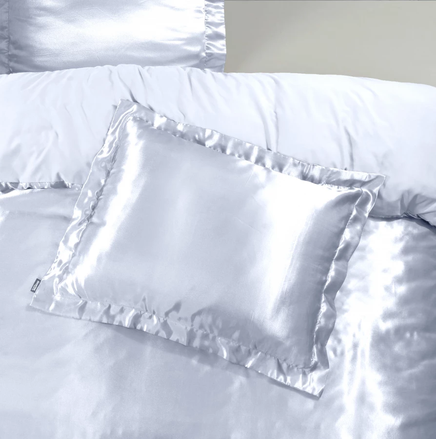 Glossy Wit Kussensloop 60 x 70