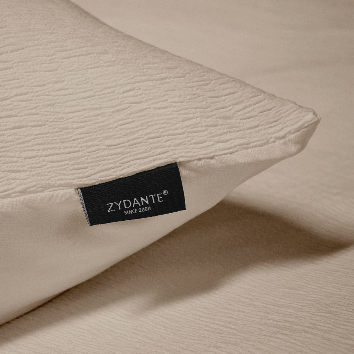 Mousseline Dekbedovertrekset Micro - Taupe