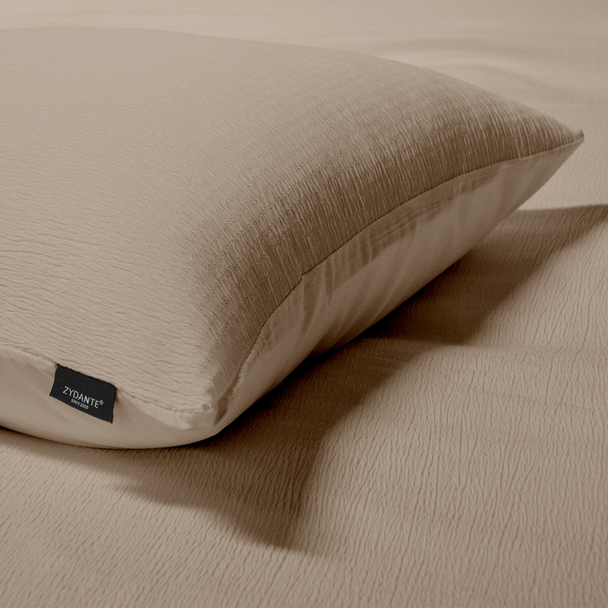 Mousseline Dekbedovertrekset Micro - Taupe