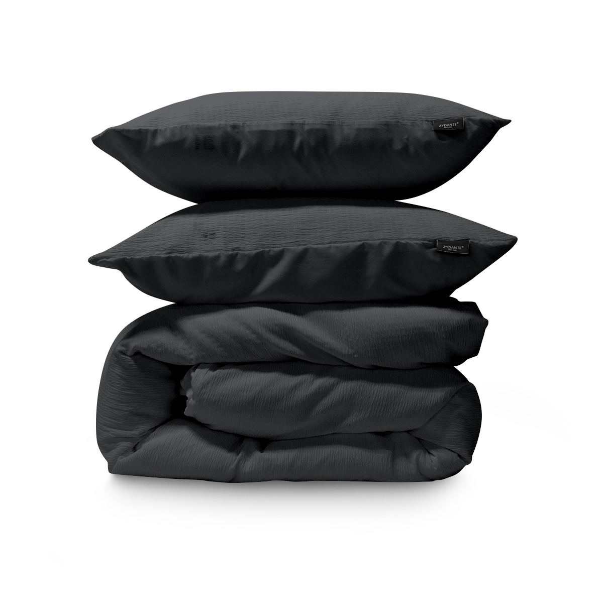 Mousseline Dekbedovertrekset Micro - Donkergrijs