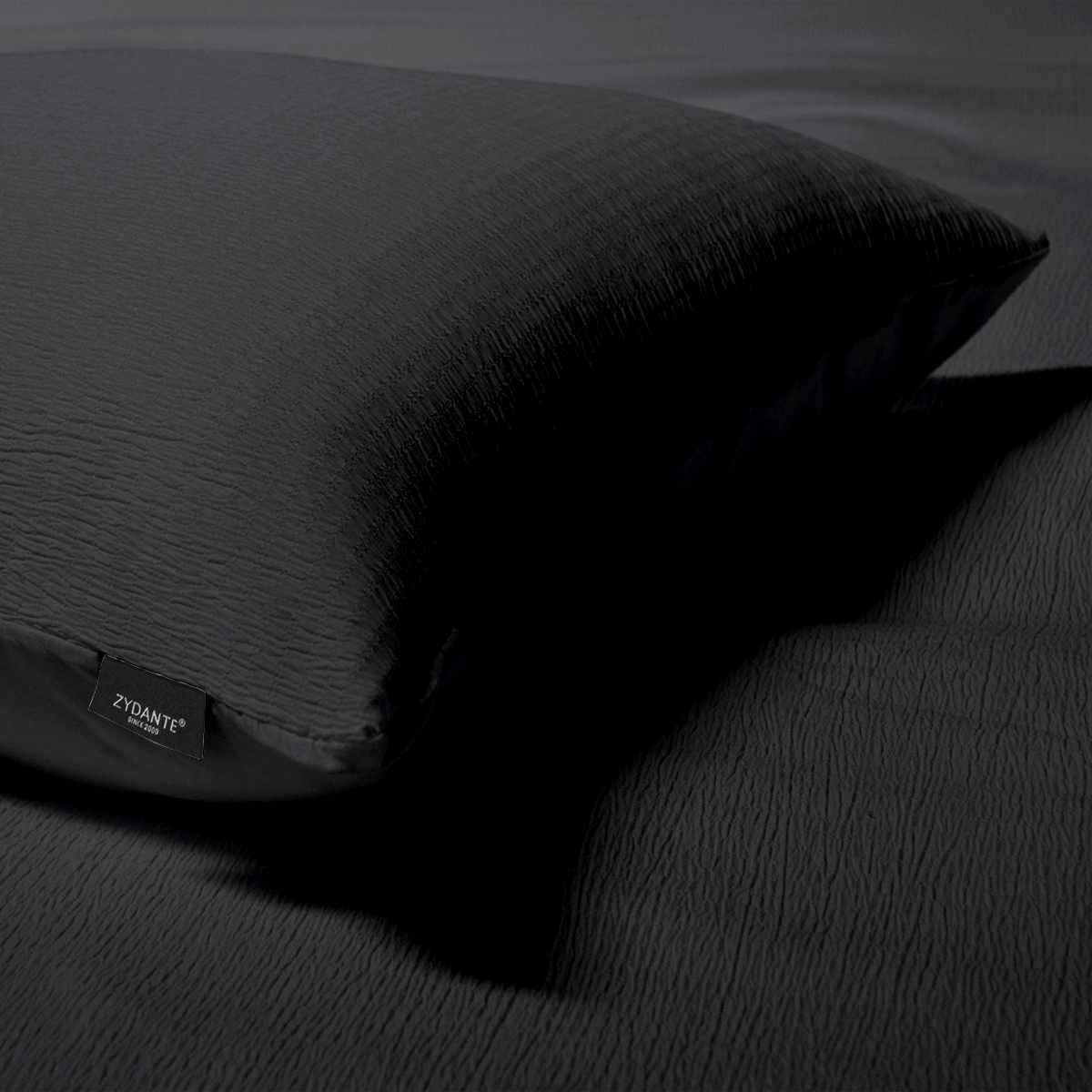 Mousseline Dekbedovertrekset Micro - Donkergrijs