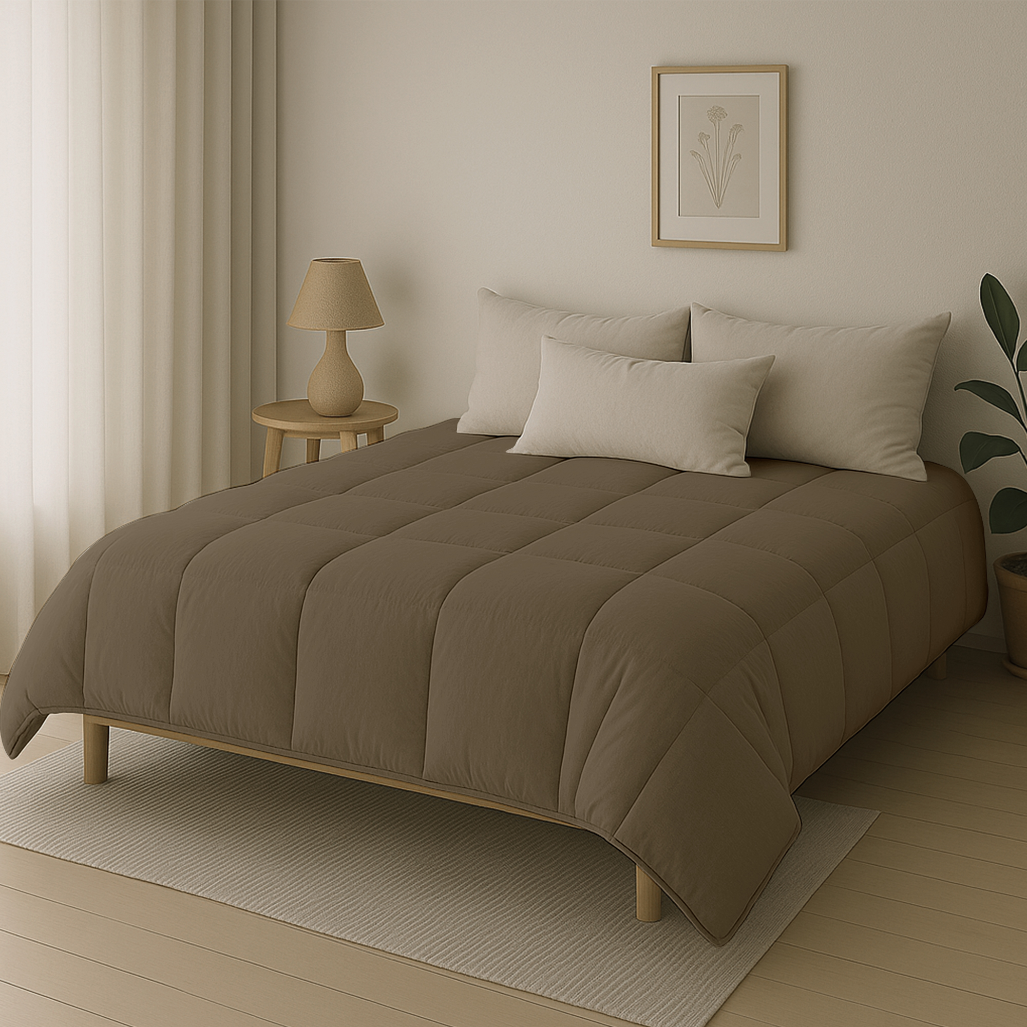 Eazzzy Dekbed Stonewash Premium - Laural Oak