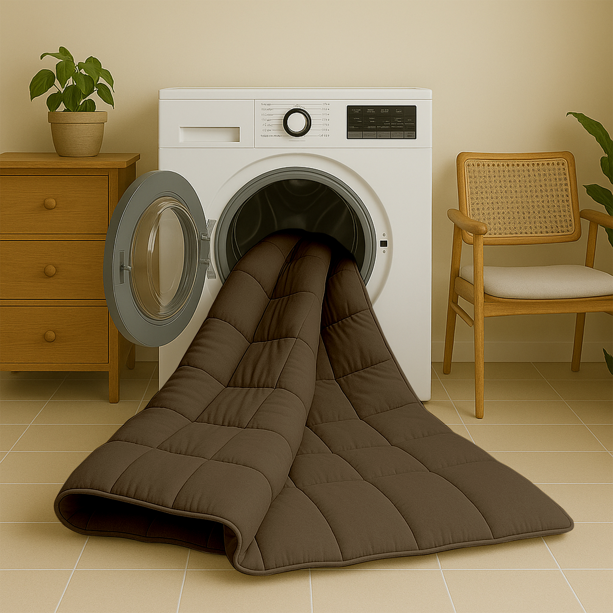 Eazzzy Dekbed Stonewash Premium - Laural Oak