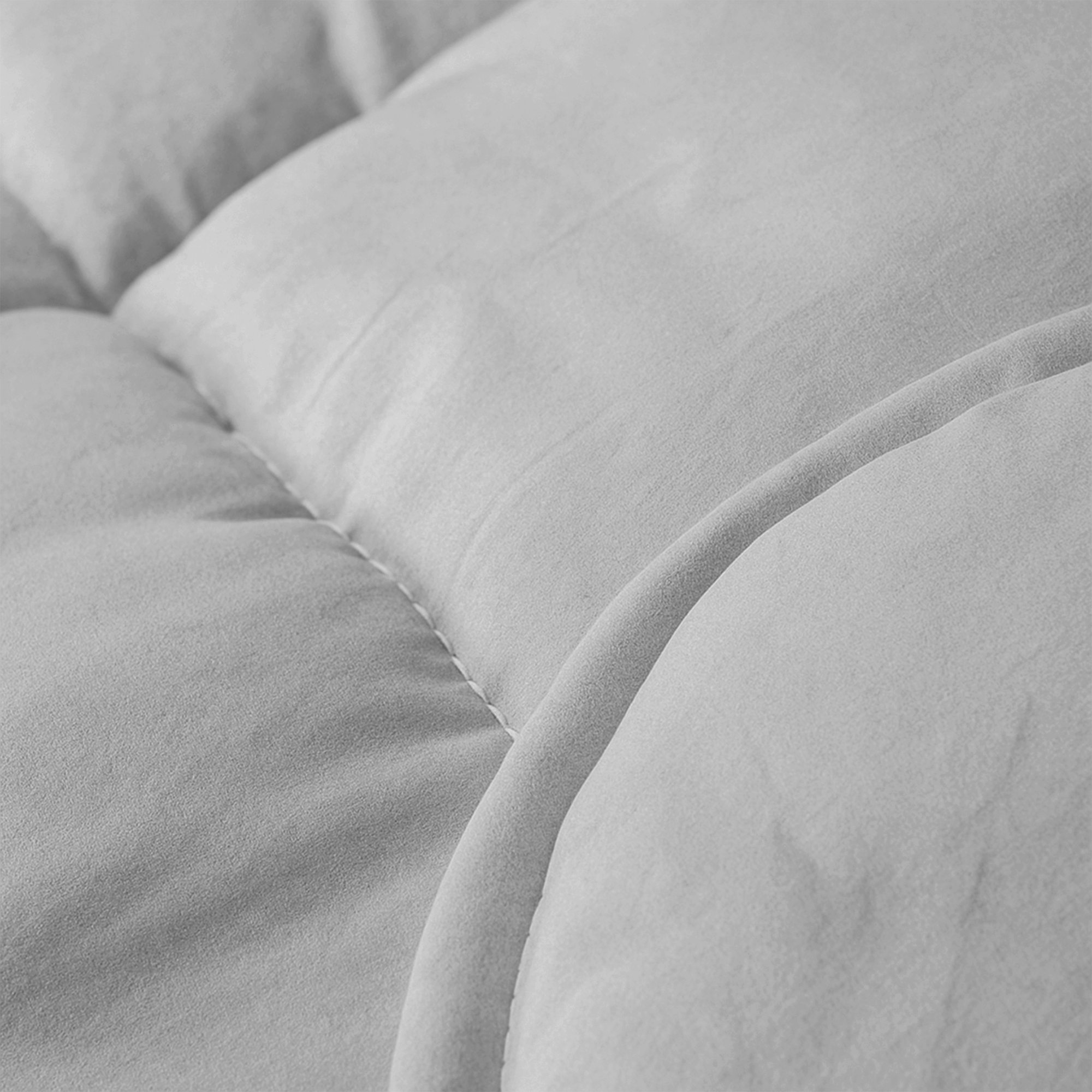 Dekbed Eazzy Vintage basic Silver Grey