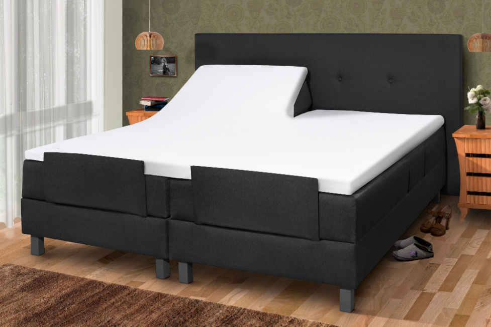 Jersey Split Topper Hoeslaken - Wit