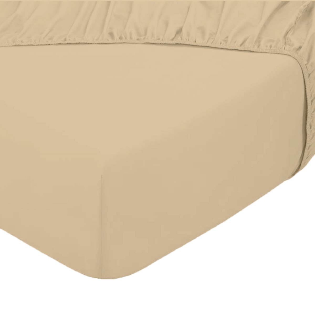 Jersey Split Topper Hoeslaken - Zand