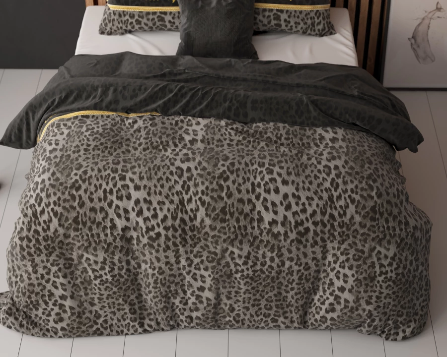 Beauty Skin Care Dekbedovertrek Taupe