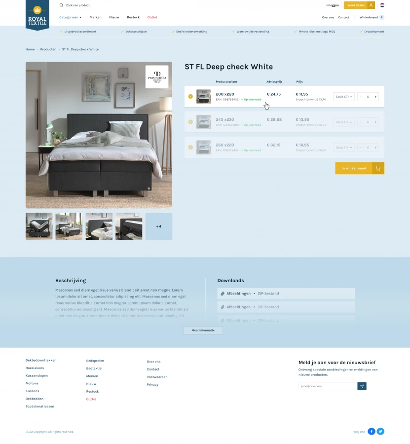 Contour Traagschuim Kussen 60 x 35