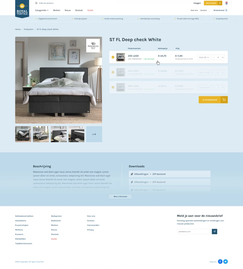 Contour Traagschuim Kussen 60 x 35