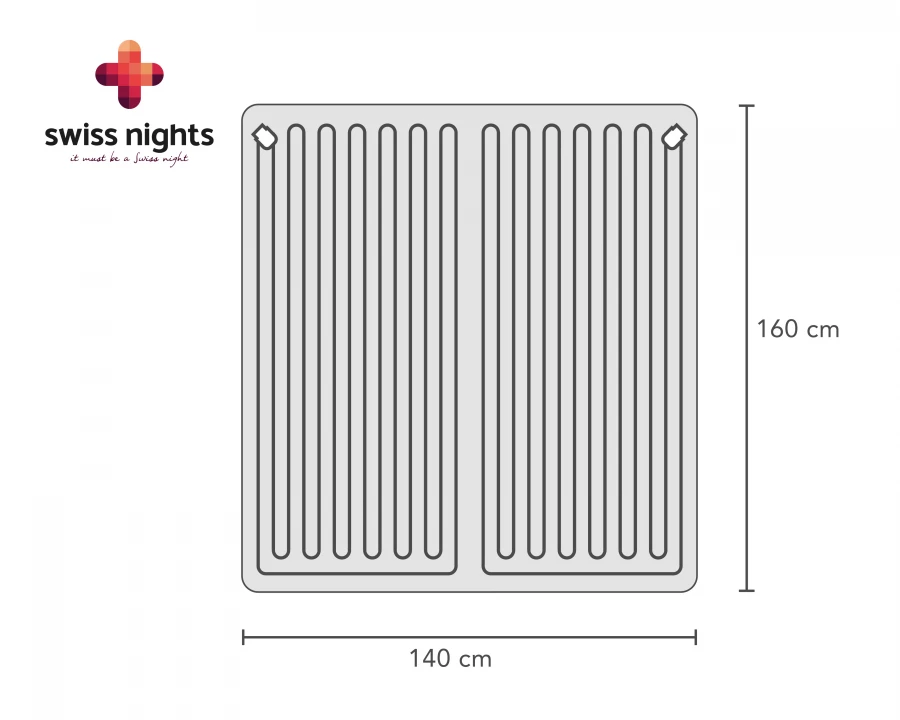3D Blue Cell Tech Verkoelend Microgel Kussen