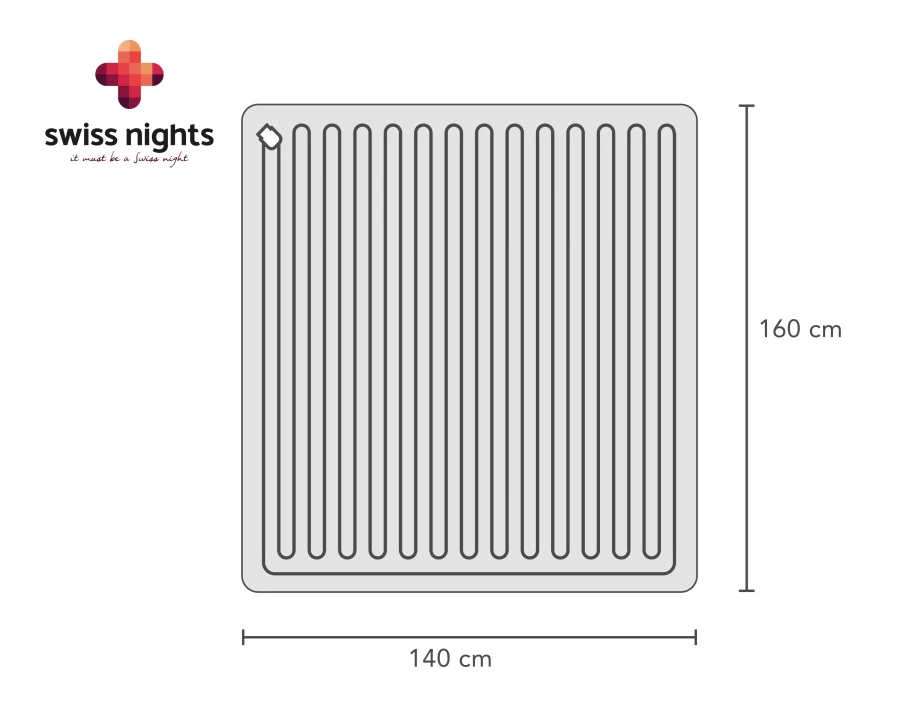 3D Blue Cell Tech Verkoelend Microgel Neksteun Kussen