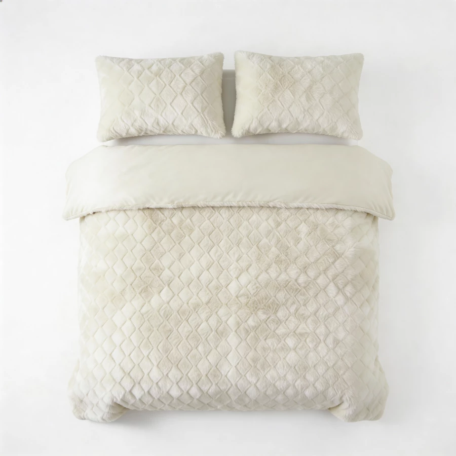 Faux Fur Syon Crème