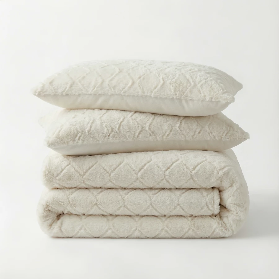 Faux Fur Syon Crème