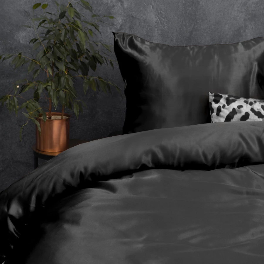 Beauty Skin Care Dekbedovertrek Zwart