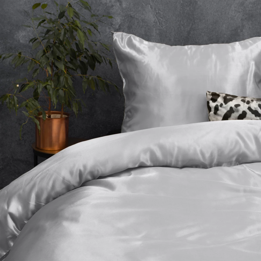 Beauty Skin Care Dekbedovertrek Silver