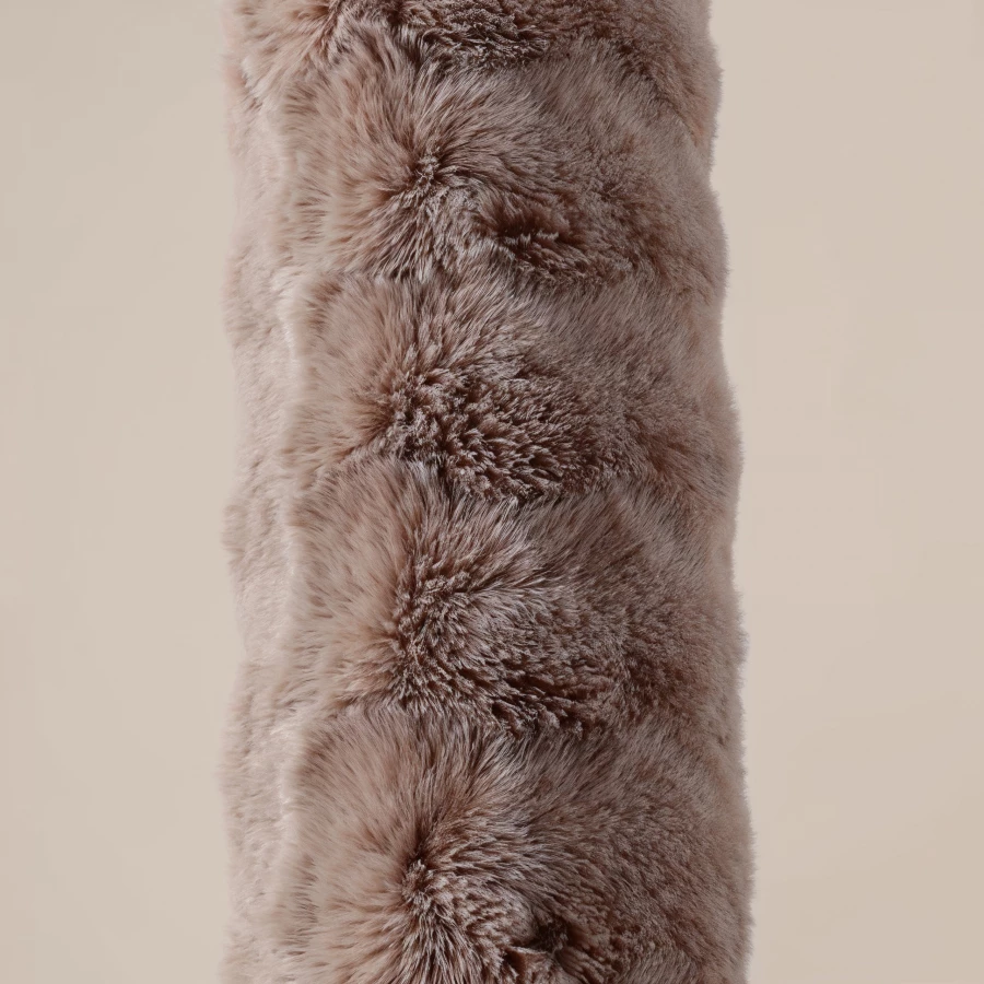 Bodypillow Pompom Taupe 140 x 20