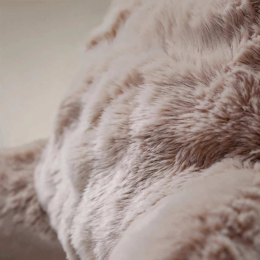 Bedrest Pompom Taupe 34 x 50