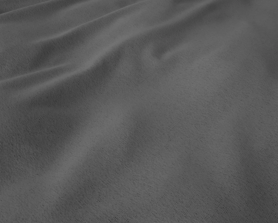 Flanel 2 in 1 Kussenslopen Antraciet