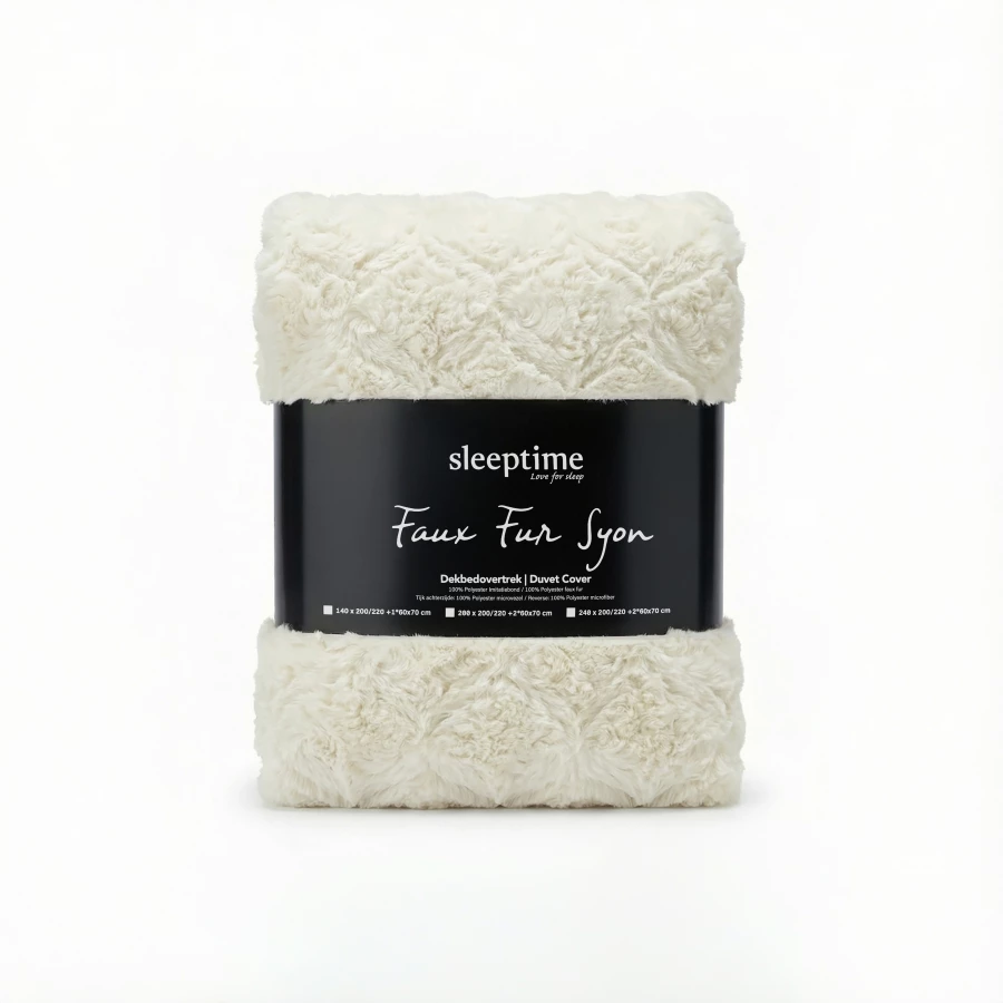 Faux Fur Syon Crème