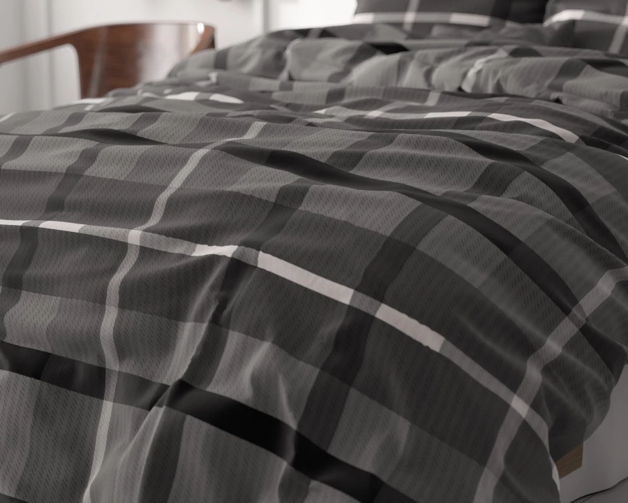 Vintage Check Antraciet