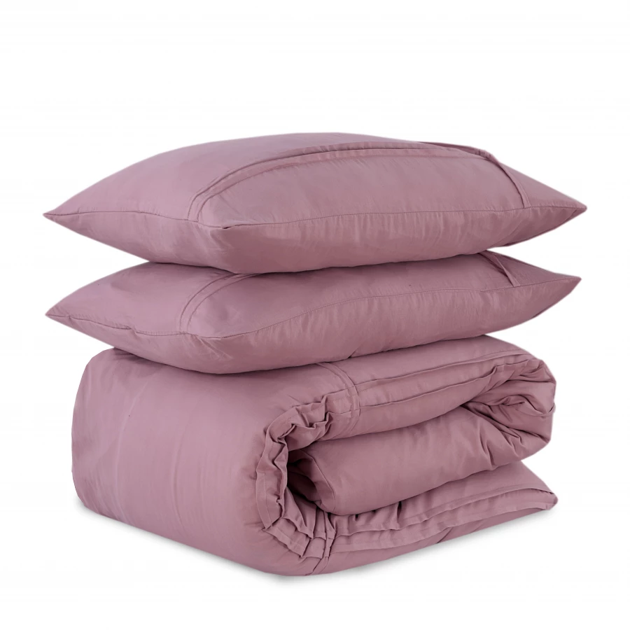 Washed Tufted Oud Roze