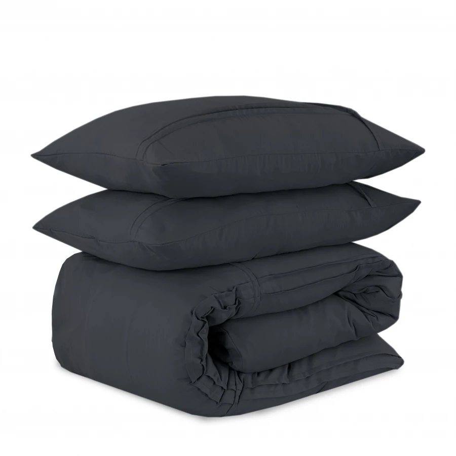 Washed Tufted Antraciet