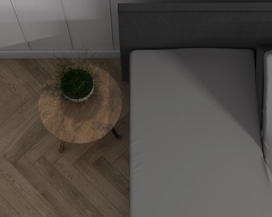 Dubbel Jersey 220 gr. Splittopper hoeslaken Grijs