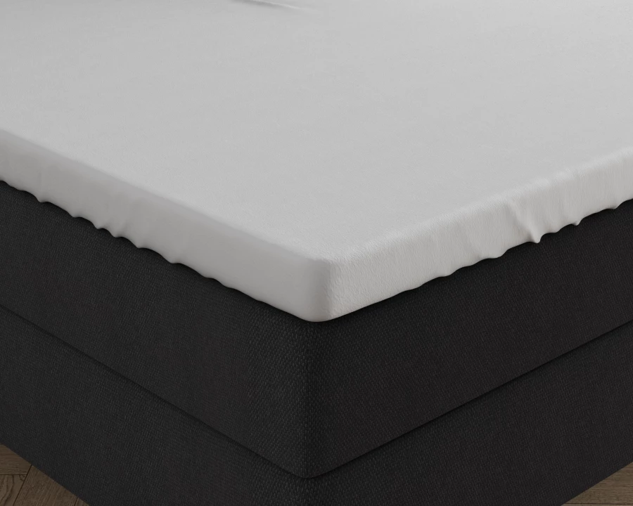 Dubbel Jersey 220 gr. Splittopper Hoeslaken Wit