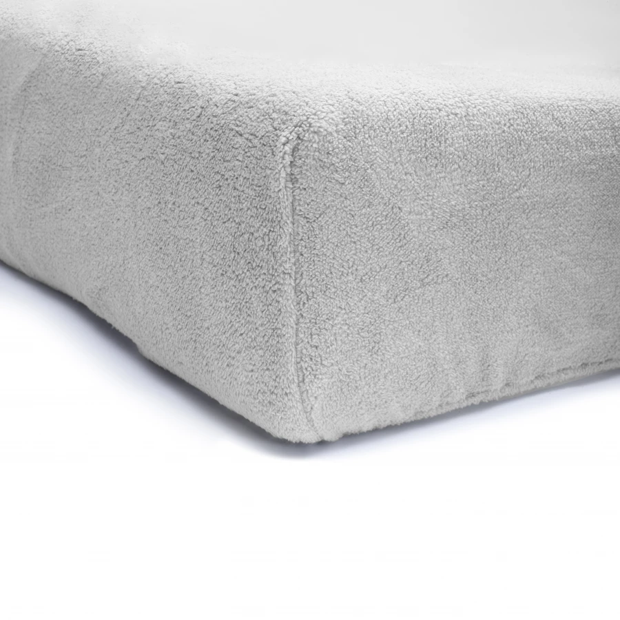 Teddy hoeslaken Grijs