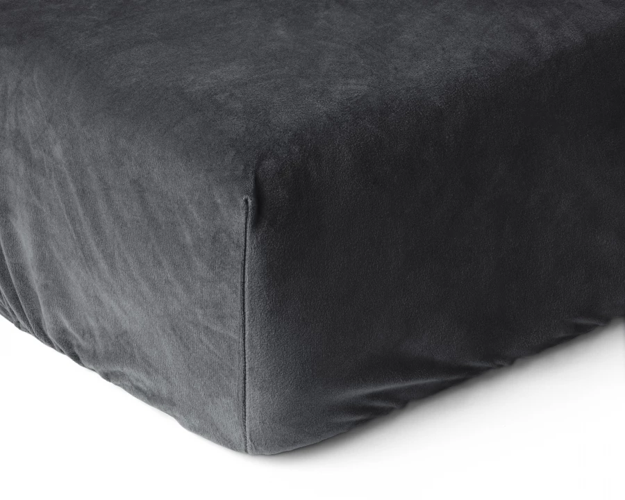 Velvet Hoeslaken Antraciet