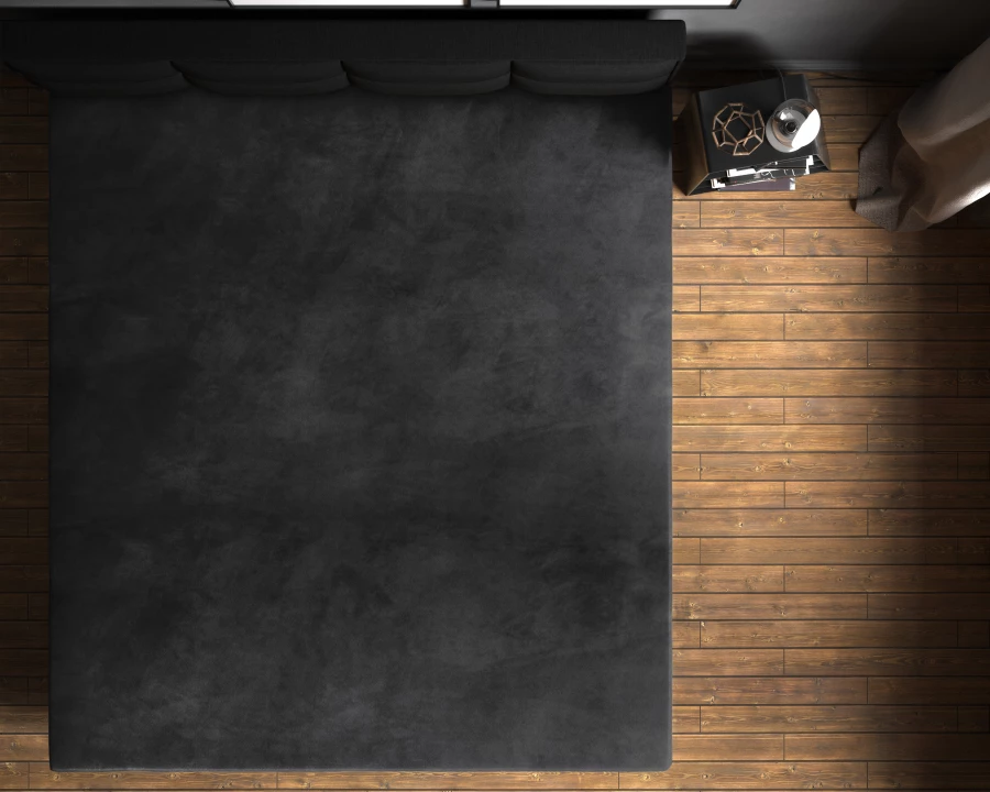 Velvet Hoeslaken Zwart